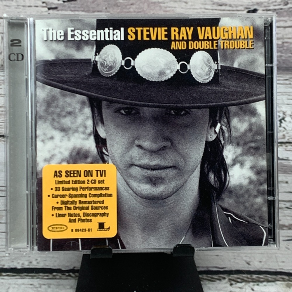 Stevie‎ Ray Vaughan And Double Trouble - The Essential [2002 2-CD Set]